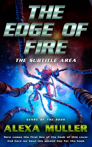 3D mockup of Silver Sand #29198 - Premade Science Fiction Book Cover | BookCoverZone