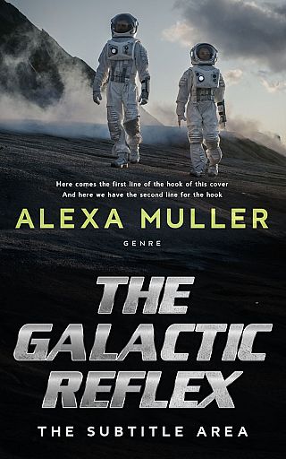 3D mockup of Green Spring #29207 - Premade Science Fiction Book Cover | BookCoverZone