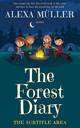 3D mockup of Tarawera #29238 - Premade Children Book Cover | BookCoverZone