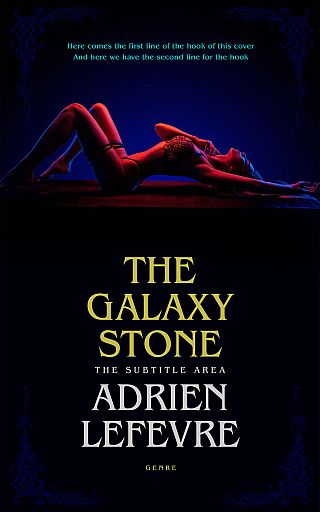 3D mockup of Ebony #29278 - Premade Erotica Book Cover | BookCoverZone