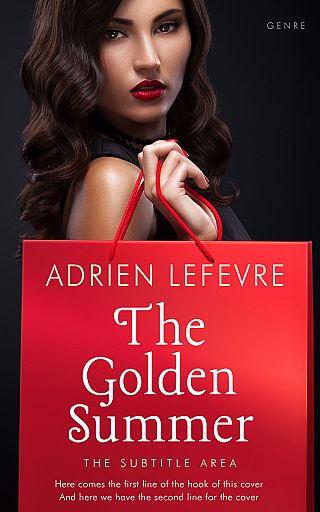 3D mockup of Cardinal #29360 - Premade Chick Lit Book Cover | BookCoverZone