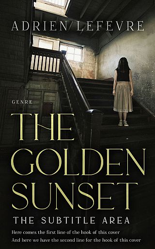 3D mockup of Rangoon Green #29462 - Premade Horror Book Cover | BookCoverZone