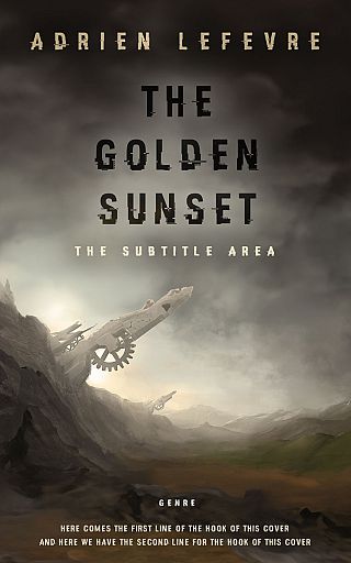 3D mockup of Armadillo #29501 - Premade Science Fiction Book Cover | BookCoverZone