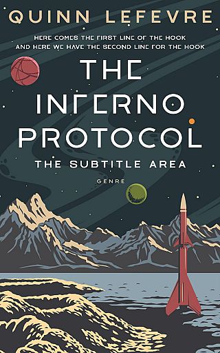3D mockup of Outer Space #29560 - Premade Science Fiction Book Cover | BookCoverZone