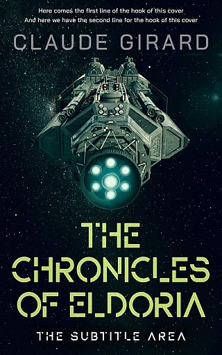 3D mockup of Black Pearl #29629 - Premade Science Fiction Book Cover | BookCoverZone