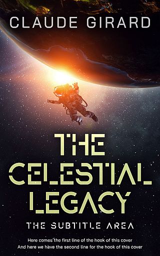 3D mockup of Tan #29635 - Premade Science Fiction Book Cover | BookCoverZone