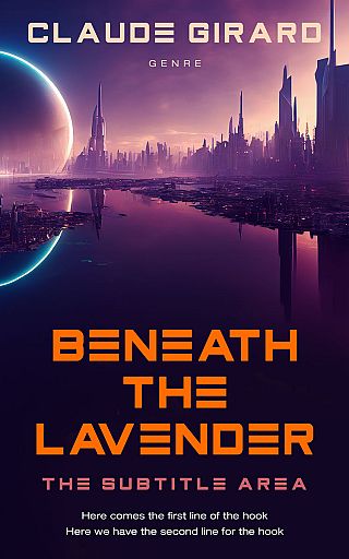 3D mockup of New York Pink #29957 - Premade Apocalyptica Book Cover | BookCoverZone