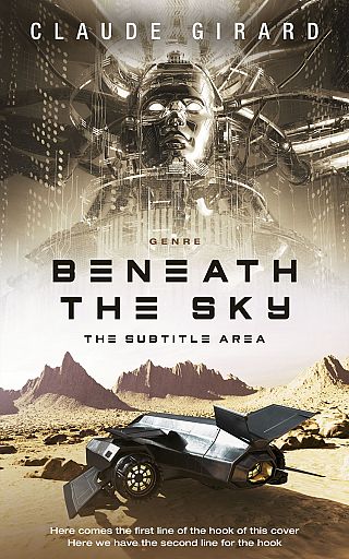 3D mockup of Soft Amber #29964 - Premade Science Fiction Book Cover | BookCoverZone