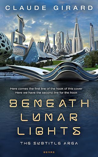 3D mockup of Pickled Bluewood #29973 - Premade Science Fiction Book Cover | BookCoverZone
