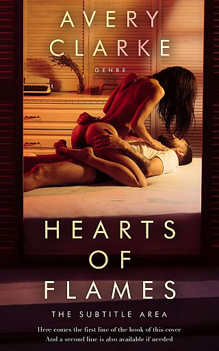 3D mockup of Di Serria #30354 - Premade Romance Book Cover | BookCoverZone