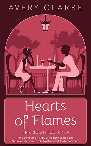 3D mockup of Hippie Pink #30410 - Premade Romance Book Cover | BookCoverZone