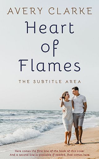 3D mockup of Quill Gray #30427 - Premade Romance Book Cover | BookCoverZone