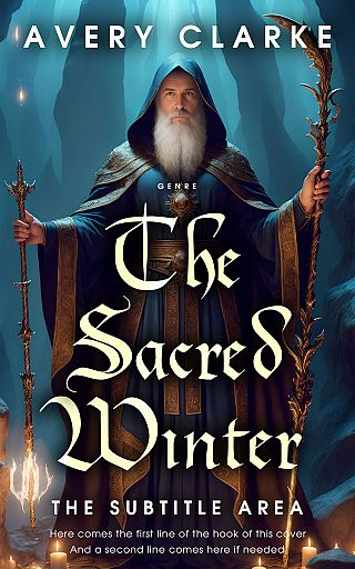 3D mockup of Shark #30459 - Premade Fantasy Book Cover | BookCoverZone