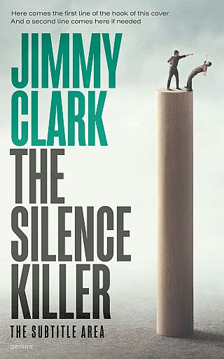 3D mockup of Tasman #30591 - Premade Mystery & Thriller & Suspense Book Cover | BookCoverZone