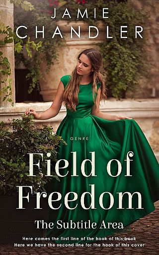 3D mockup of Green Kelp #30874 - Premade Historical Book Cover | BookCoverZone