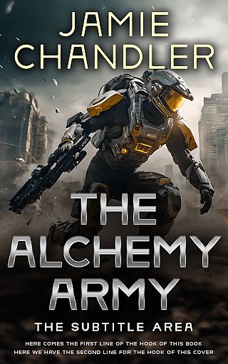 3D mockup of Heavy Metal #30957 - Premade Science Fiction Book Cover | BookCoverZone