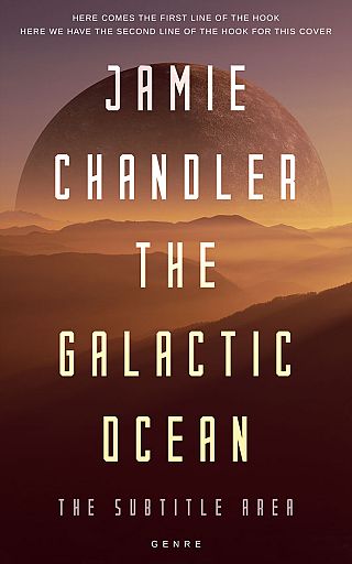 3D mockup of Saddle #31412 - Premade Science Fiction Book Cover | BookCoverZone