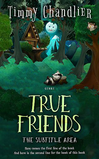3D mockup of Bush #31695 - Premade Fantasy Book Cover | BookCoverZone