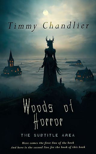 3D mockup of Eagle #31718 - Premade Fantasy Book Cover | BookCoverZone