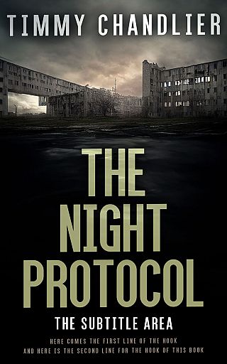 3D mockup of Tallow #31770 - Premade Apocalyptica Book Cover | BookCoverZone