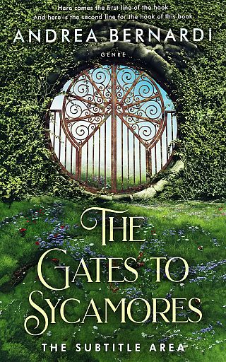 3D mockup of Green Kelp #31838 - Premade Fantasy Book Cover | BookCoverZone