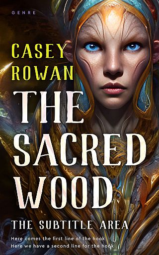3D mockup of Oil #31963 - Premade Fantasy Book Cover | BookCoverZone