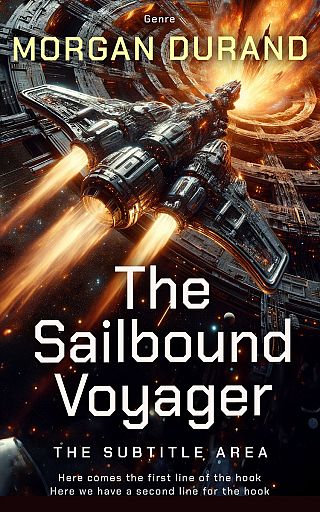 3D mockup of Brandy #32168 - Premade Science Fiction Book Cover | BookCoverZone