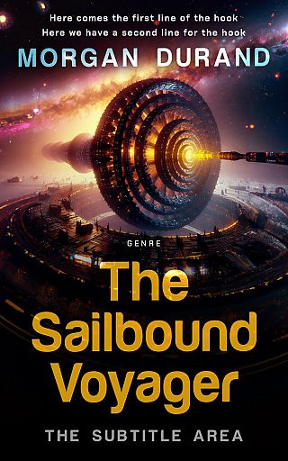 3D mockup of Tussock #32175 - Premade Science Fiction Book Cover | BookCoverZone