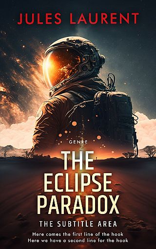 3D mockup of Mine Shaft #32196 - Premade Science Fiction Book Cover | BookCoverZone