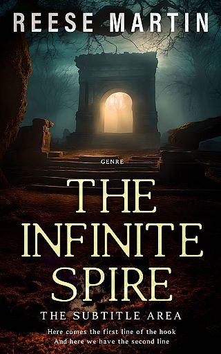3D mockup of Rangoon Green #32356 - Premade Fantasy Book Cover | BookCoverZone