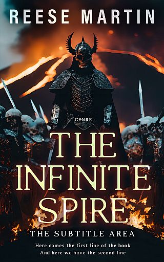3D mockup of Thunder #32358 - Premade Fantasy Book Cover | BookCoverZone