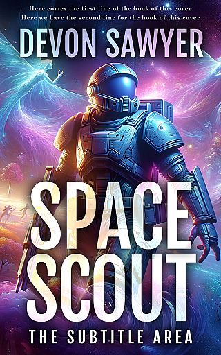 3D mockup of Maverick #32685 - Premade Science Fiction Book Cover | BookCoverZone