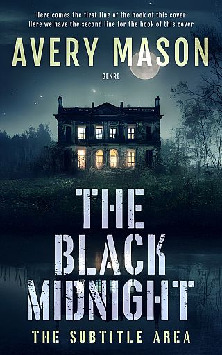 3D mockup of Big Stone #32718 - Premade Horror Book Cover | BookCoverZone