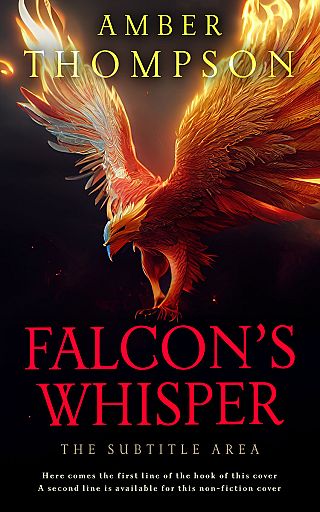 3D mockup of Raw Sienna #32920 - Premade Fantasy Book Cover | BookCoverZone