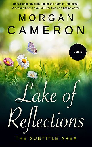3D mockup of Deco #32961 - Premade Nature Book Cover | BookCoverZone