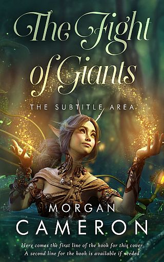 3D mockup of Heavy Metal #33088 - Premade Fantasy Book Cover | BookCoverZone