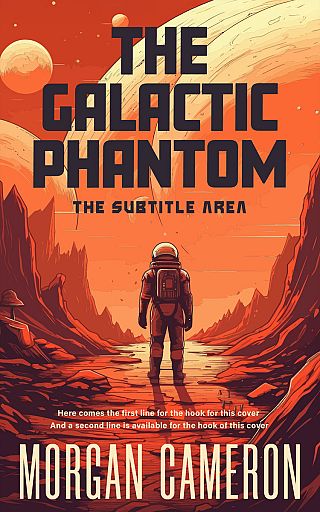3D mockup of Flame Pea #33191 - Premade Science Fiction Book Cover | BookCoverZone