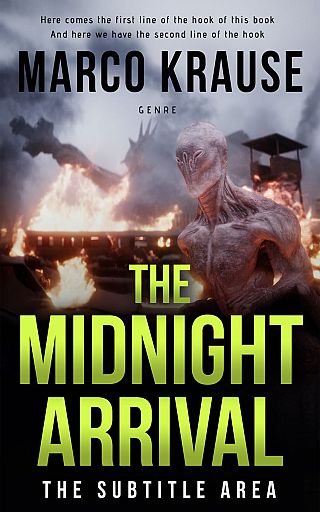 3D mockup of Deco #33268 - Premade Apocalyptica Book Cover | BookCoverZone