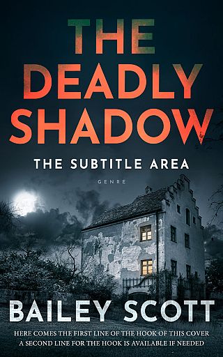 3D mockup of Gable Green #33290 - Premade Mystery & Thriller & Suspense Book Cover | BookCoverZone