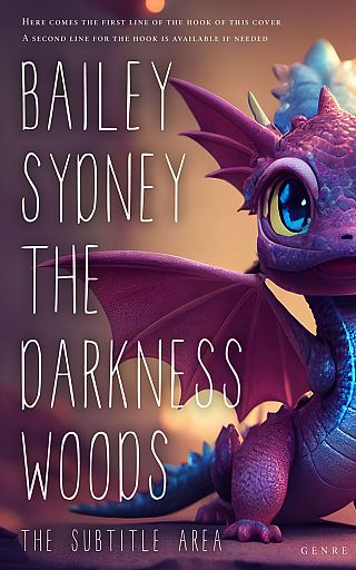 3D mockup of Livid Brown #33396 - Premade Children Book Cover | BookCoverZone