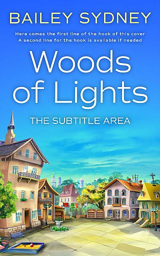 3D mockup of Picton Blue #33401 - Premade Children Book Cover | BookCoverZone