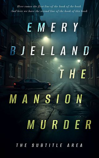 3D mockup of Bunker #335696 - Premade Mystery & Thriller & Suspense Book Cover | BookCoverZone