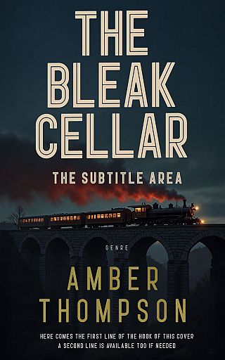 3D mockup of Bunker #335796 - Premade Travel Book Cover | BookCoverZone