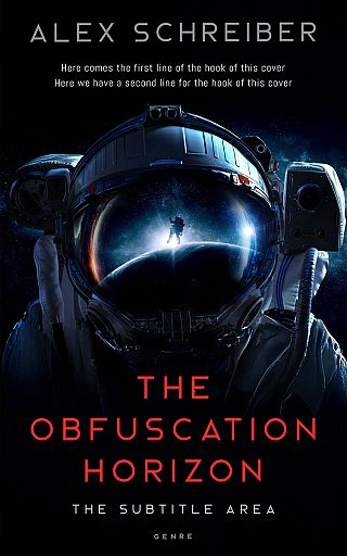 3D mockup of Ebony #335960 - Premade Science Fiction Book Cover | BookCoverZone