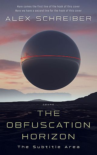 3D mockup of Steel Gray #335963 - Premade Science Fiction Book Cover | BookCoverZone