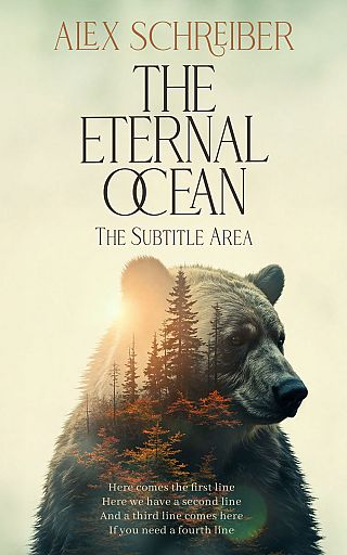 3D mockup of Heavy Metal #33609 - Premade Nature Book Cover | BookCoverZone