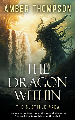 3D mockup of Brandy #33653 - Premade Fantasy Book Cover | BookCoverZone