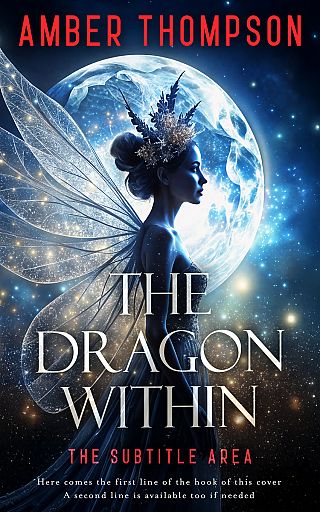 3D mockup of Cold Turkey #33654 - Premade Fantasy Book Cover | BookCoverZone