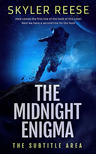 3D mockup of Black Pearl #33841 - Premade Science Fiction Book Cover | BookCoverZone