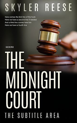 3D mockup of Wafer #33888 - Premade Mystery & Thriller & Suspense Book Cover | BookCoverZone
